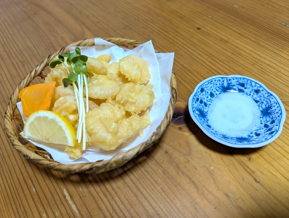 小海老の天ぷら