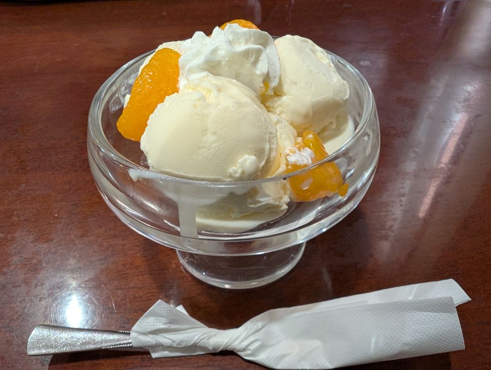 バニラアイス