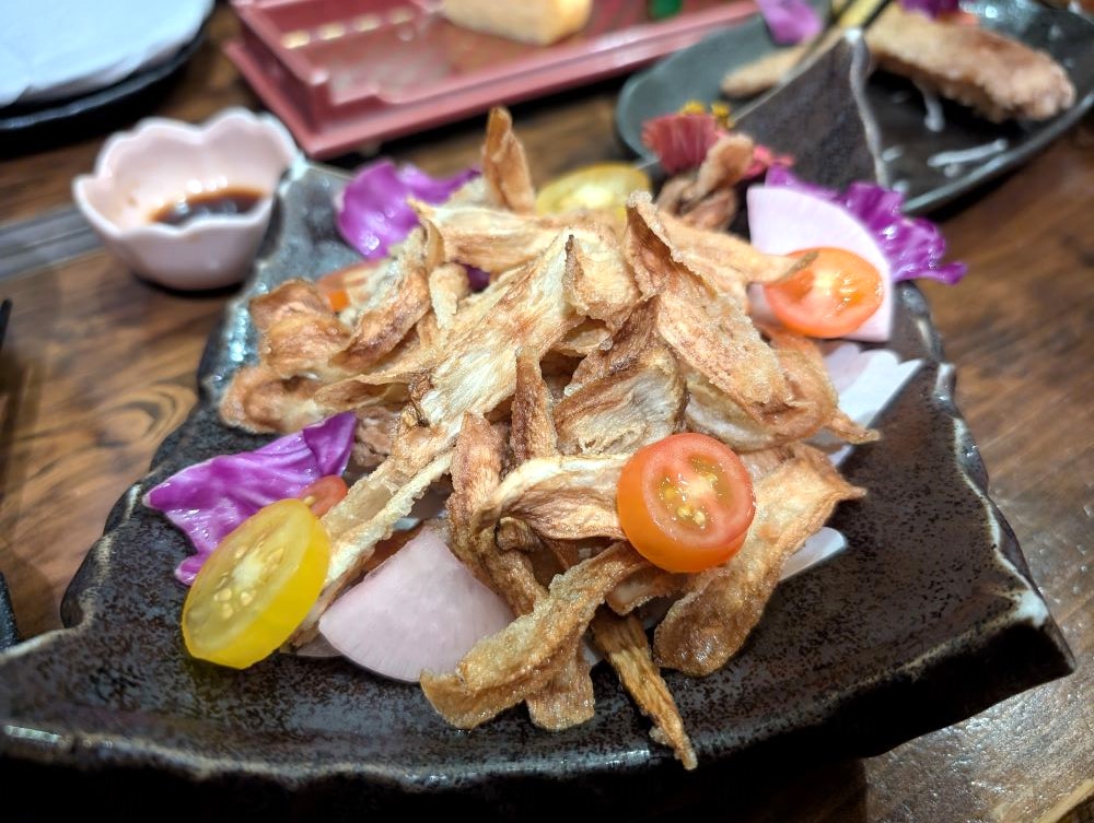 ごぼうの唐揚げ