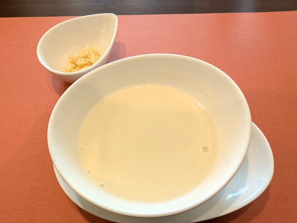 新玉葱のポタージュ