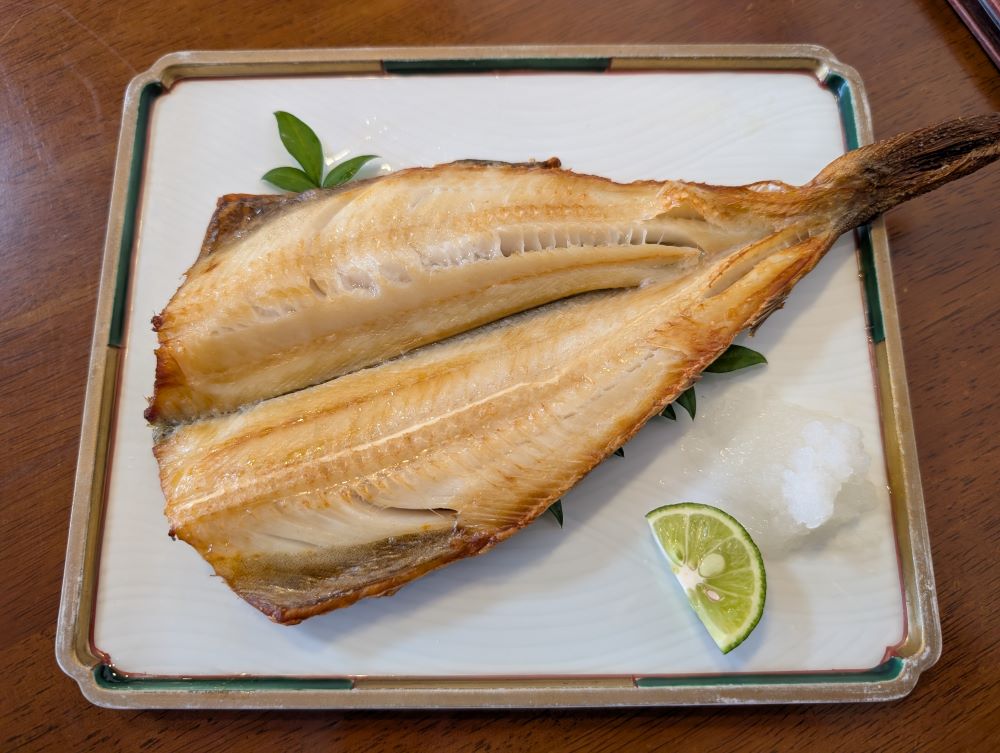 ホッケの開き